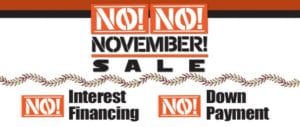 No No November Sale