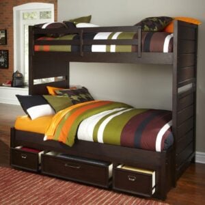 Twin over full bunkbed