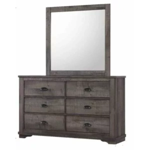 Eliza Dresser and Mirror