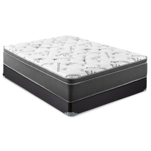 Chariot 2pc Euro Top Full Mattress Set