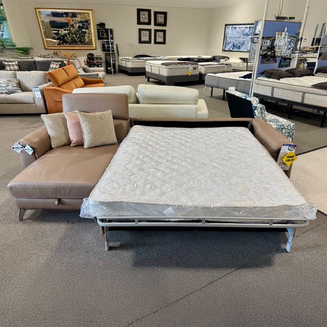 3pc Sectional Sleeper Sofa 240