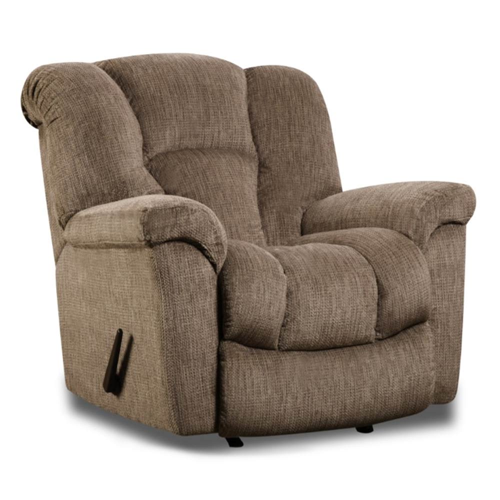 Justine Rocker Recliner in Brown