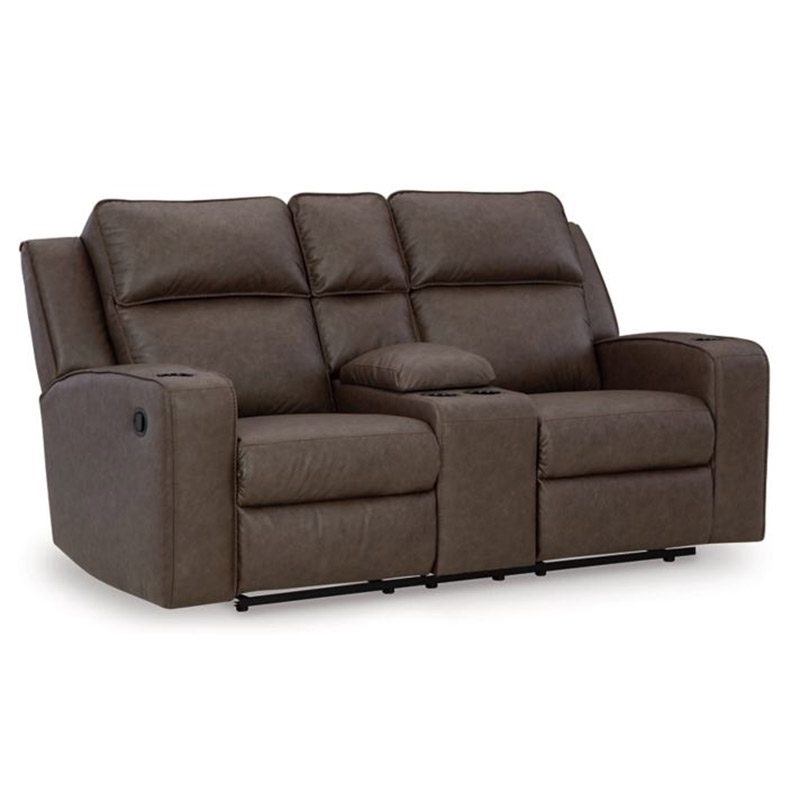 Harken Reclining Console Loveseat