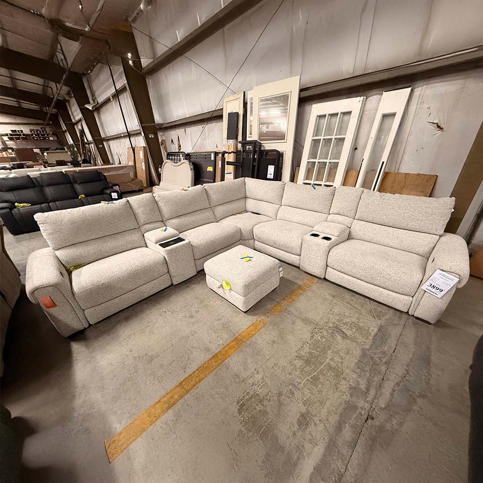 8pc Power Sectional 799