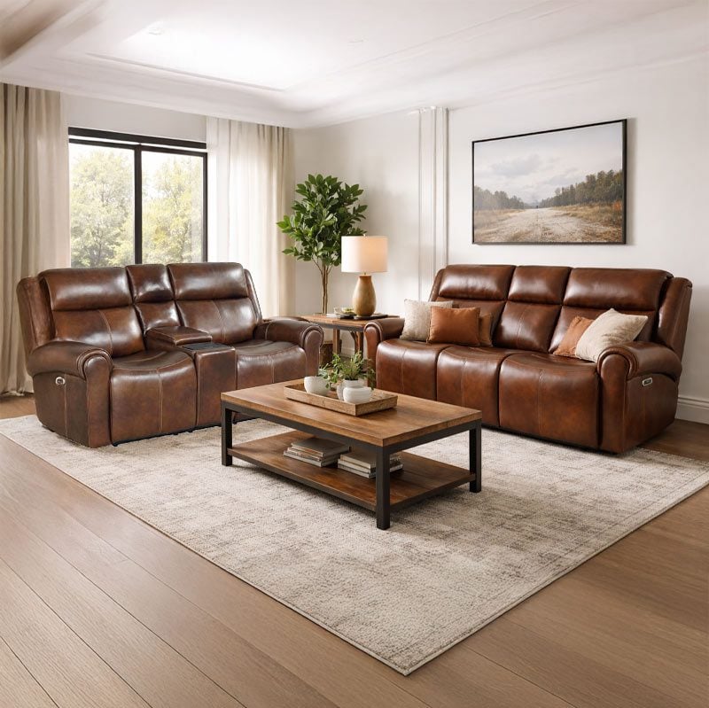 2pc Power Living Room Set 587