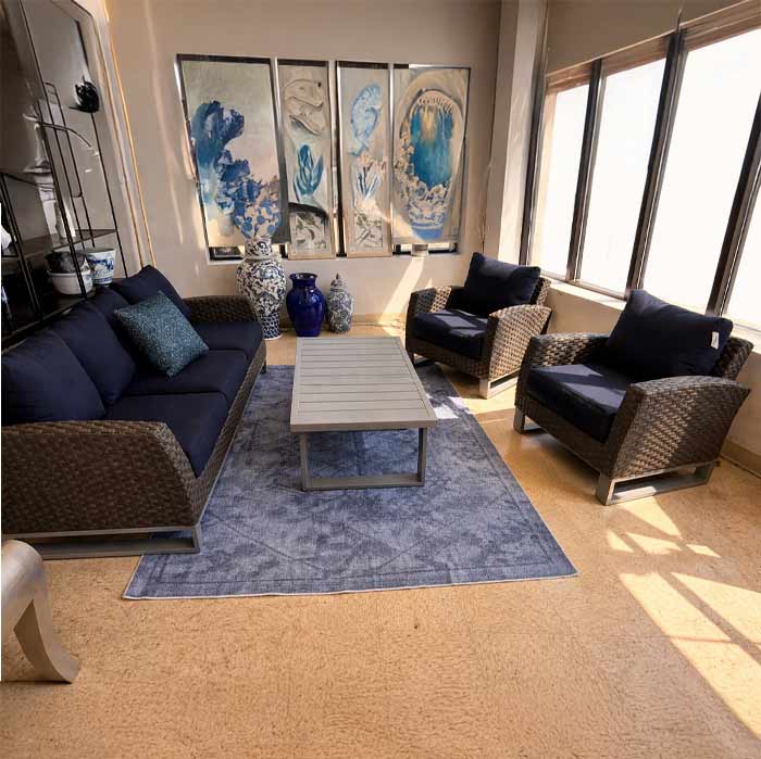 4pc Outdoor Living Room Set 176