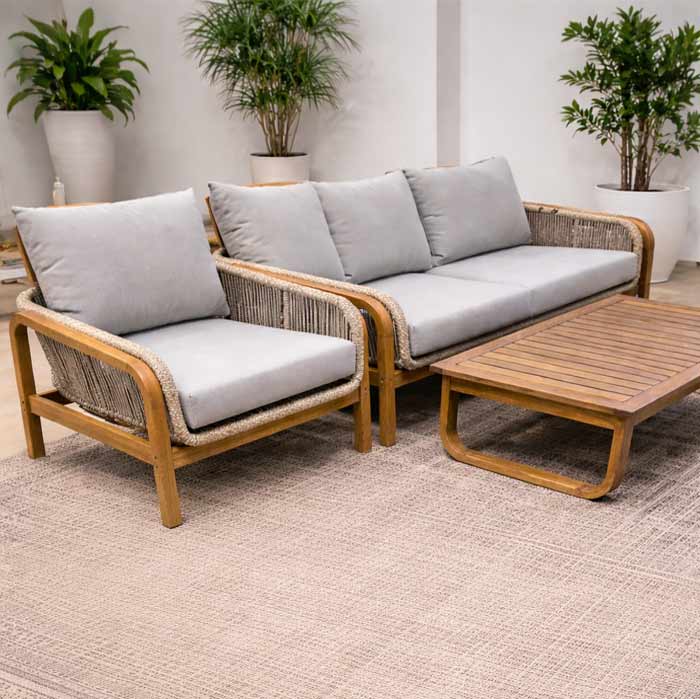 3pc Outdoor Living Room Set 178
