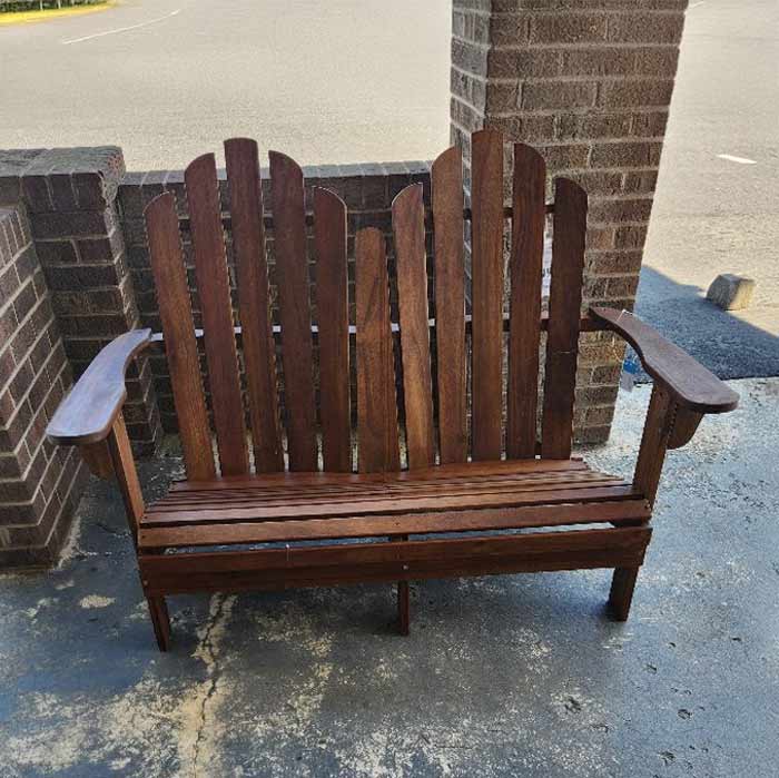 Outdoor Double Seating Bench 734