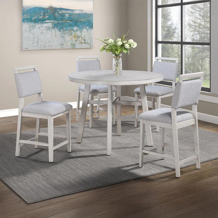 Hattie 5pc Counter Height Dining Table